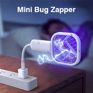 🦟 Machhar se tang aa gaye? 1 second me khatam ⚡-Rechargeable Mosquito Racket With Box & Stand