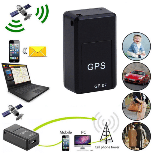 Mini GPS Tracker For Bike,Car and children Security – Live Location Tracking