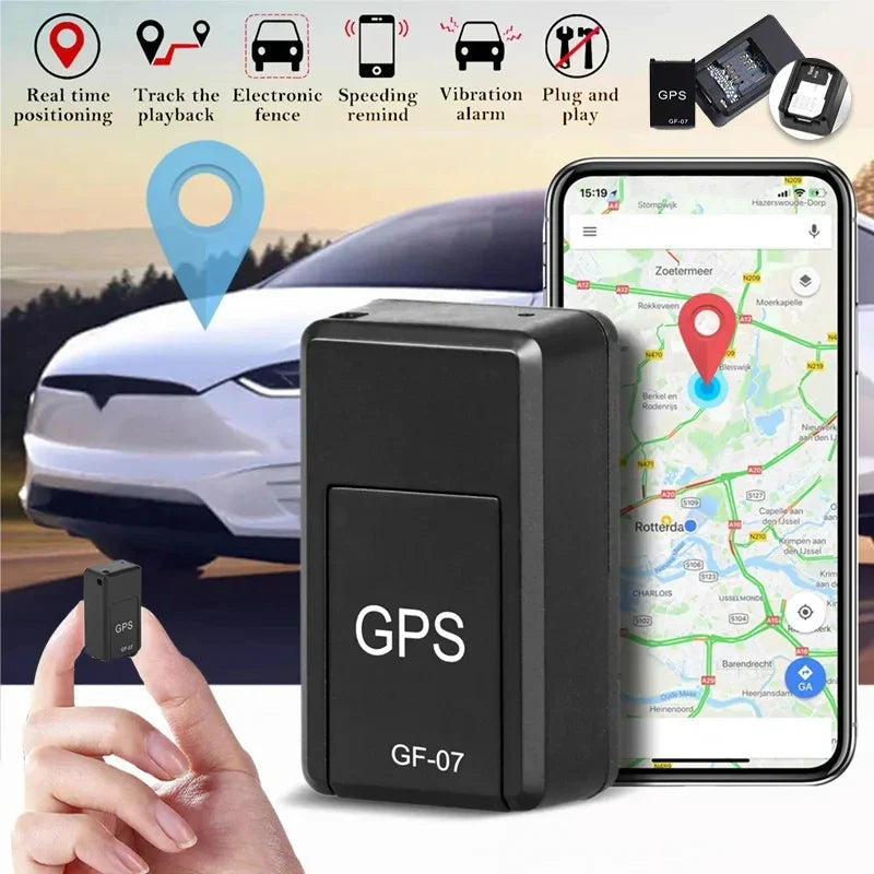 Mini GPS Tracker For Bike,Car and children Security – Live Location Tracking